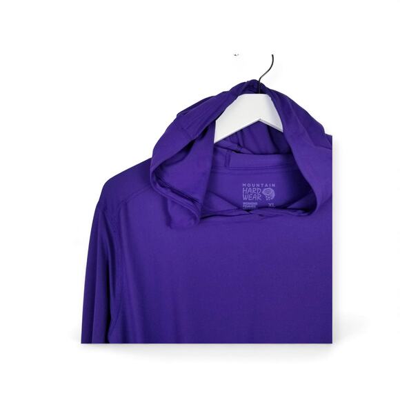 MOUNTAIN HARD WEAR Crater Lake Hoodie Ulta Lightweight Pullover Purple - XL - Picture 2 of 9